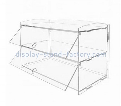 Custom 2 tiers acrylic display case NFD-346