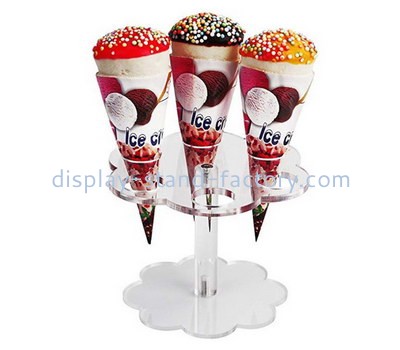 Custom acrylic ice cream cone display stand NFD-339