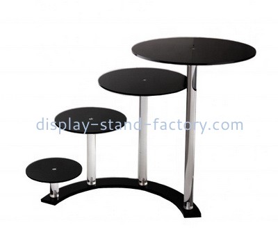 Custom 4 tiers round acrylic cake display stands NFD-336