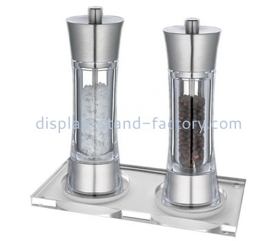 Custom acrylic pepper jar display holder NFD-326