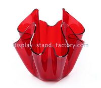 Custom red acrylic candies container NFD-316