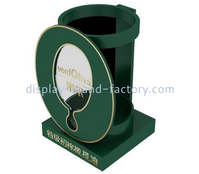 Custom retail acrylic olive oil bottle display stand NFD-308