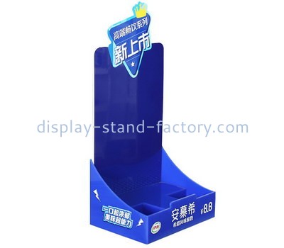 Custom table top acrylic drinks display stand NFD-305