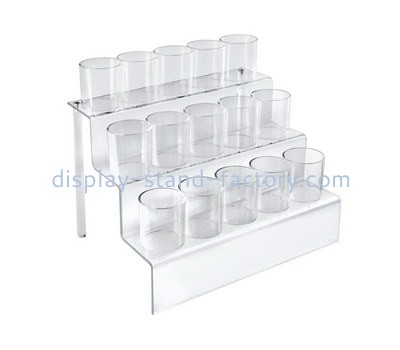 Custom 3 tiers acrylic beer glasses holders NFD-301