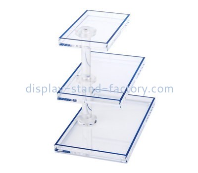 Custom 3 tiers acrylic display trays NFD-298