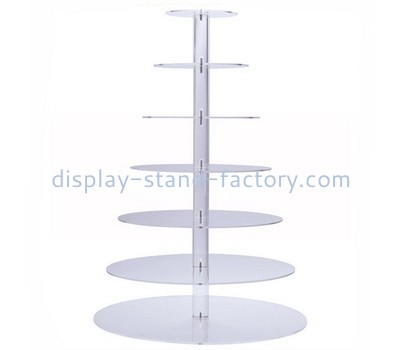 Custom 7 tiers acrylic cake display stands NFD-283