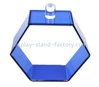 Custom hexagon acrylic candy display case NFD-266