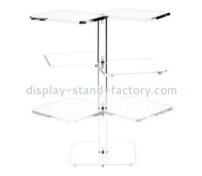 Custom 4 tiers acrylic display stands NFD-246