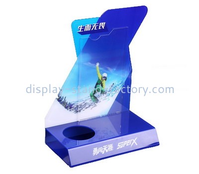 Custom retail acrylic bottle display stand NFD-245