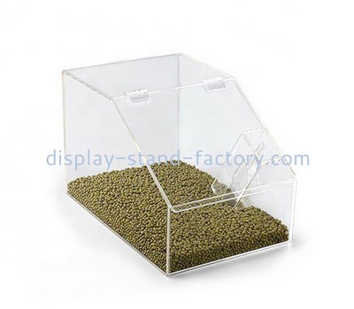 Custom acrylic mung beans display case NFD-236