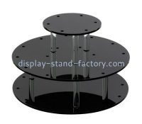 Custom 3 tiers round acrylic lollipops display stands NFD-221