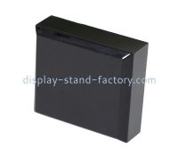 Custom laser cutting black perspex block NLC-070