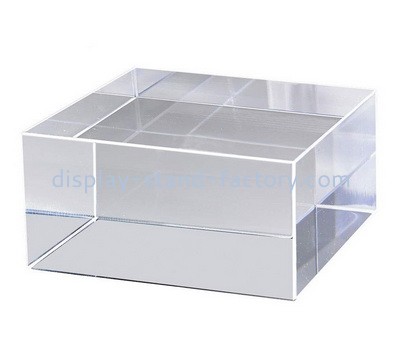 Custom laser cutting plexiglass display cube NLC-054