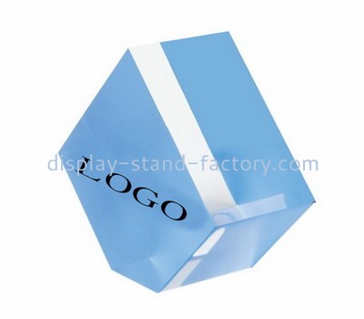 Custom laser cutting acrylic logo block NLC-042