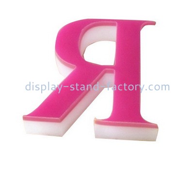 Custom laser cutting perspex letter NLC-037