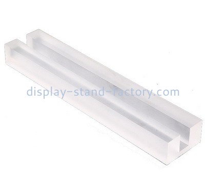 Custom laser cutting acrylic sign holder block NLC-022