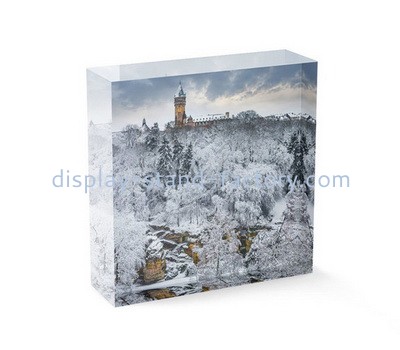 Custom acrylic UV printing picture block NBL-150