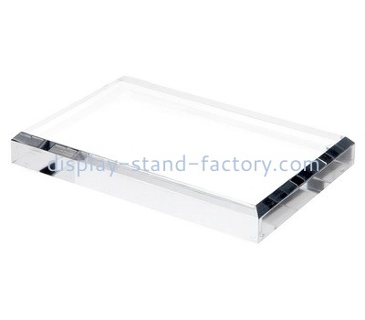 Custom acrylic beveled display block NBL-139