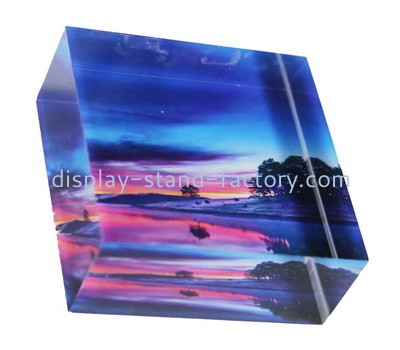 Custom acrylic photo block NBL-082