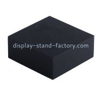 Custom black acrylic block NBL-030