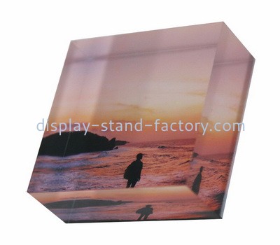 Custom acrylic UV stamping block NBL-024