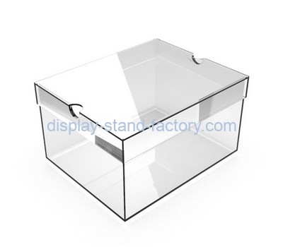 Custom clear acrylic box with lid NAB-1383