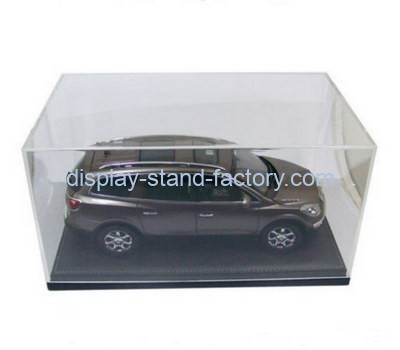 Custom clear acrylic model car display case NAB-1379