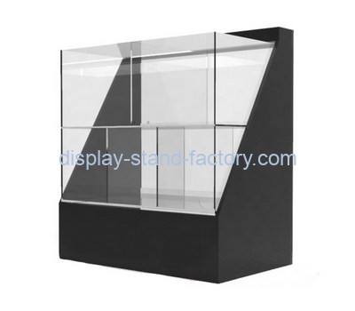 Custom counter top acrylic display case NAB-1377