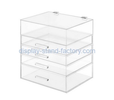 Custom clear acrylic drawer organizer NAB-1376