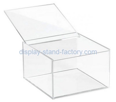 Custom clear acrylic box with lid NAB-1325