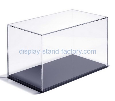 Custom 5 sides acrylic display case with black base NAB-1311