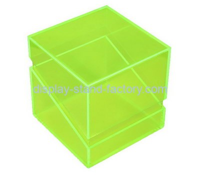 Custom square acrylic storage box NAB-1255