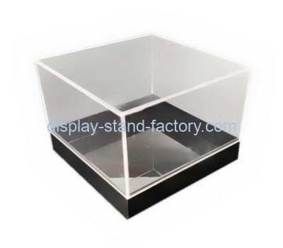 Custom square clear acrylic napkin holder NAB-1233