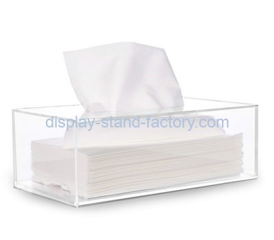 Custom clear acrylic napkin holder NAB-1232