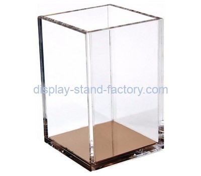 Custom square acrylic pen holder NAB-1213