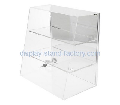 Custom front slant acrylic display cabinet NAB-1209