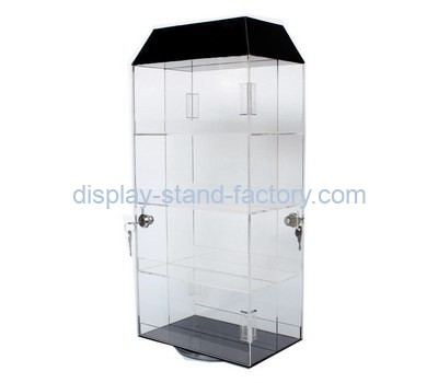 Custom rotating acrylic phone accessories display cabinet NAB-1208