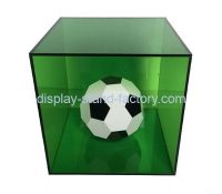 Customize green acrylic football display box NAB-1171