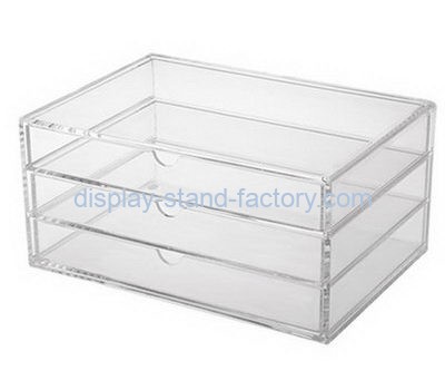 Customize acrylic 3 drawer box NAB-1158