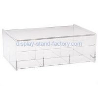 Customize clear acrylic multi grids organizer box NAB-1150