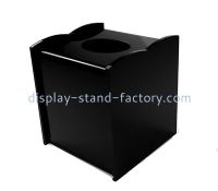 Hotel black acrylic tissue box NAB-1113