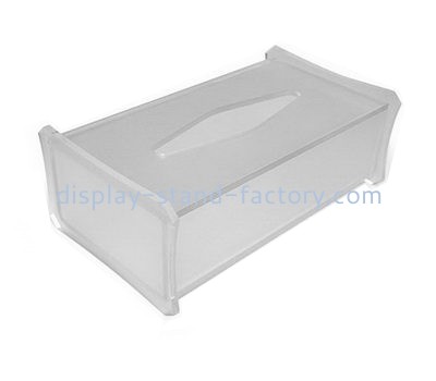 Hotel clear acrylic tissue paper box NAB-1095