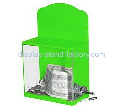 Perspex locked donation boxes NAB-1081