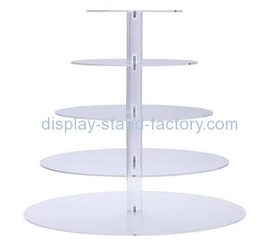 Customize plexiglass cake and cupcake display stand NFD-164