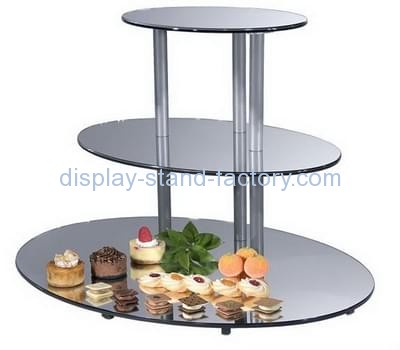 Customize acrylic 3 tier cake stand NFD-154