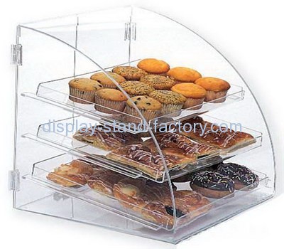 Customize acrylic bread box display case NFD-150