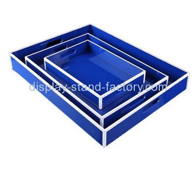 Customize plexiglass serving tray set STD-223