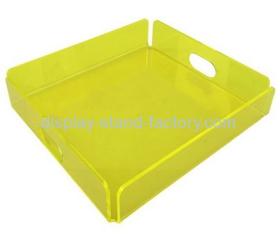 Customize lucite breakfast tray STD-138