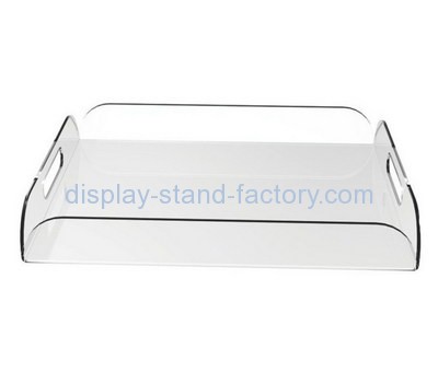 Customize perspex serving platter with handles STD-124