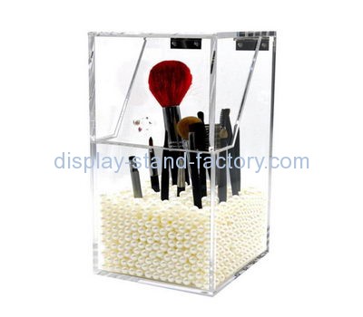 Customize plexiglass cosmetic brush holder organizer NMD-537